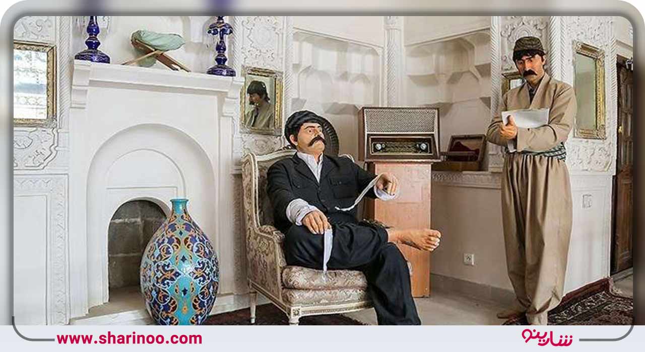 ارائه صنایع مختلف دستی در خانه کرد سنندج