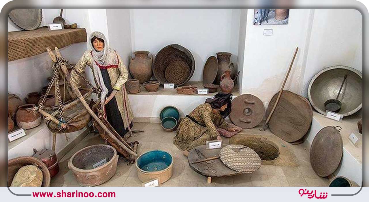 حیاط­های خانه کرد سنندج