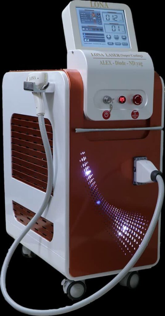 دستگاه لیزر مرکز پرنا