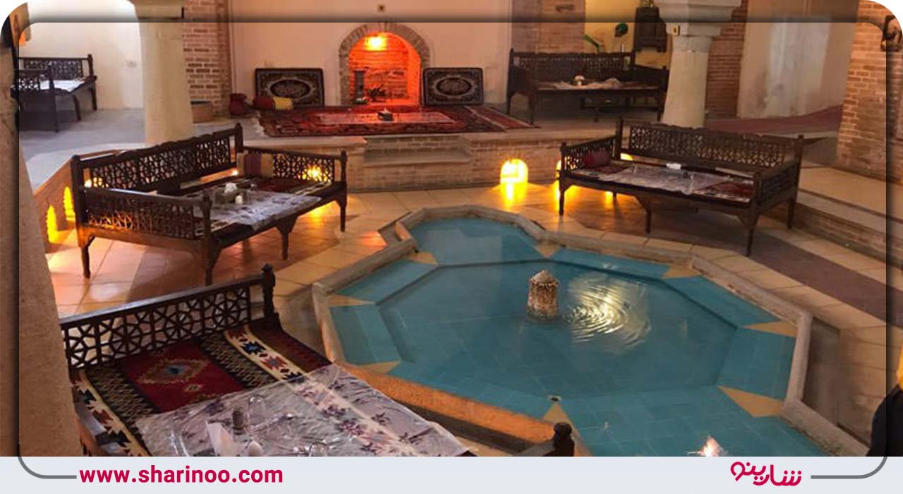 سفره‌خانه سنتی حمام قلعه