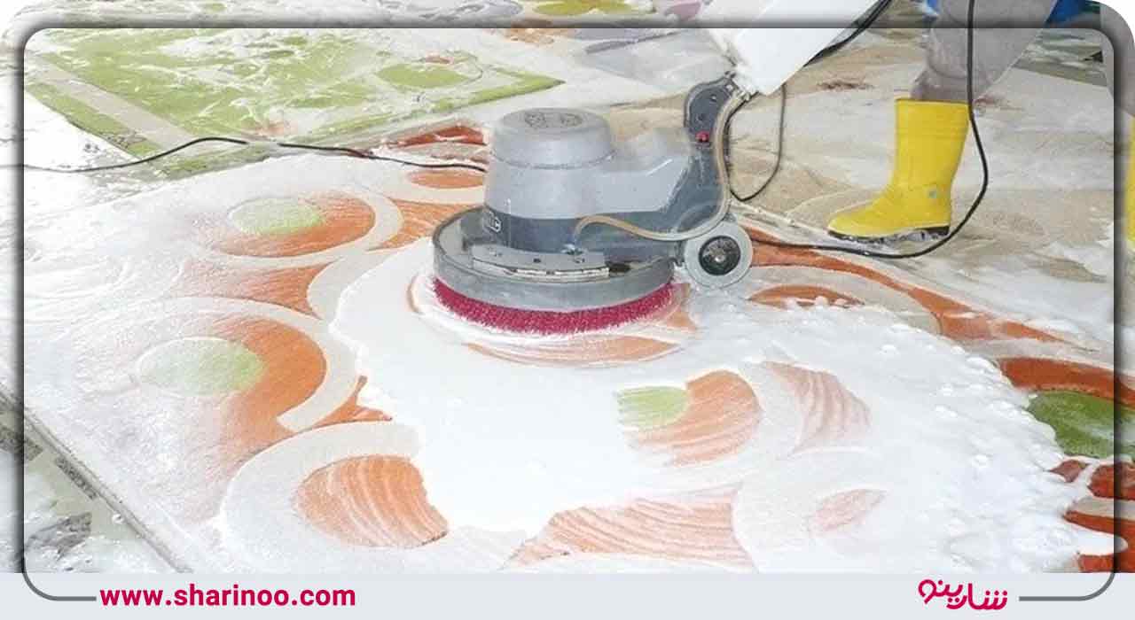 شستشوی جداگانه فرش‌های دستباف و ماشینی