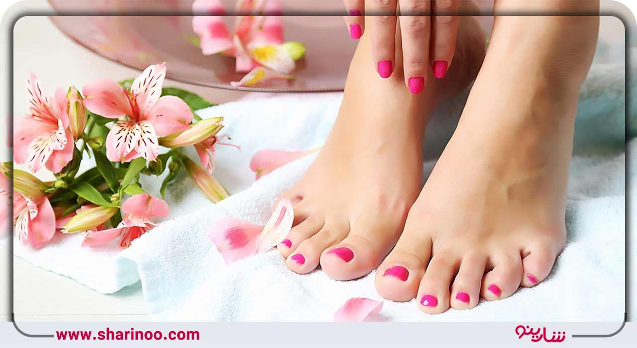 انواع خدمات سالنهای زیبایی- پدیکور