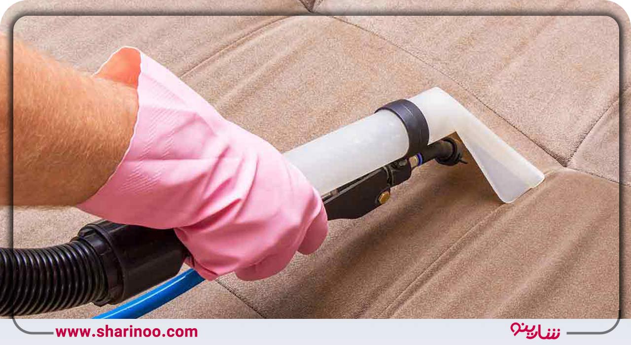 مراحل مبل شویی در محل