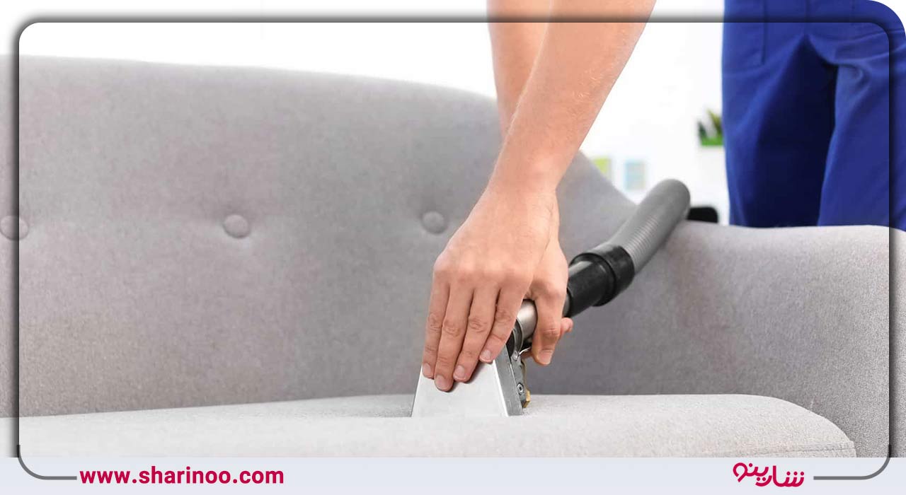 مراحل مبل شویی در محل