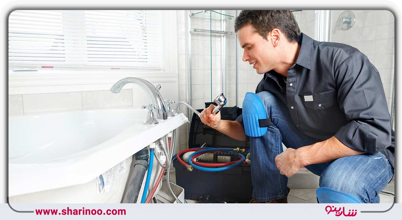 لوله کشی ساختمان در همدان