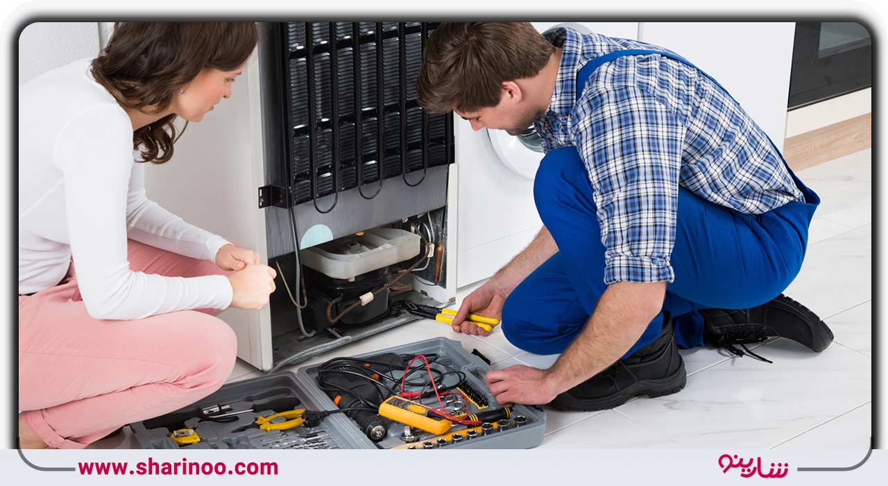 داغ شدن موتور یخچال