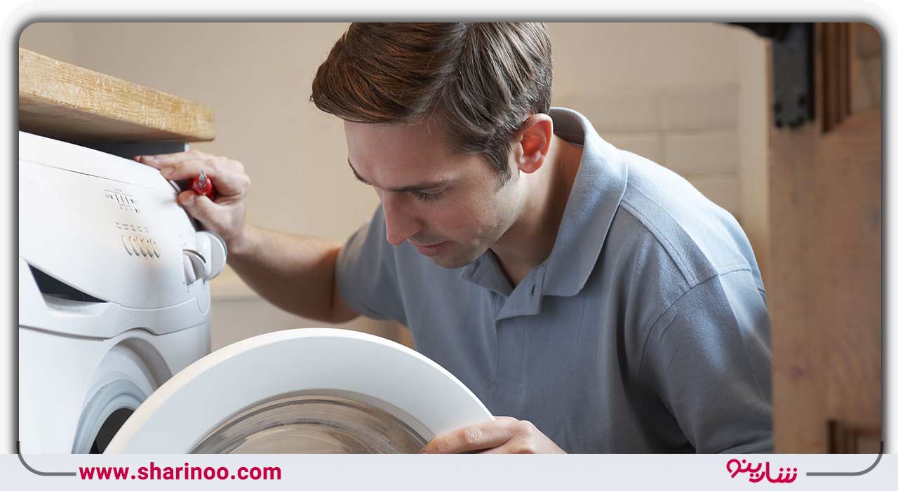 شیر برقی لباسشویی