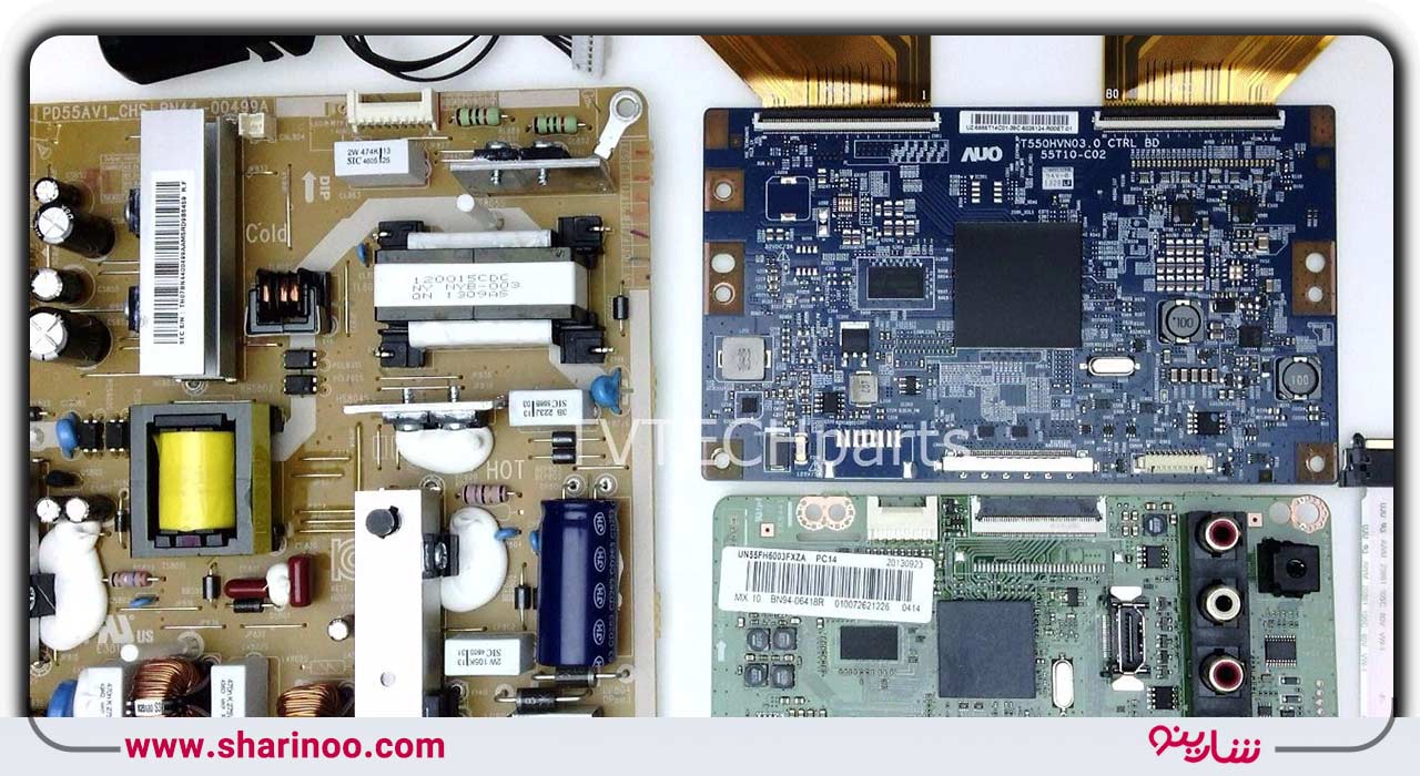 مهم‌ترین قطعات تلویزیون