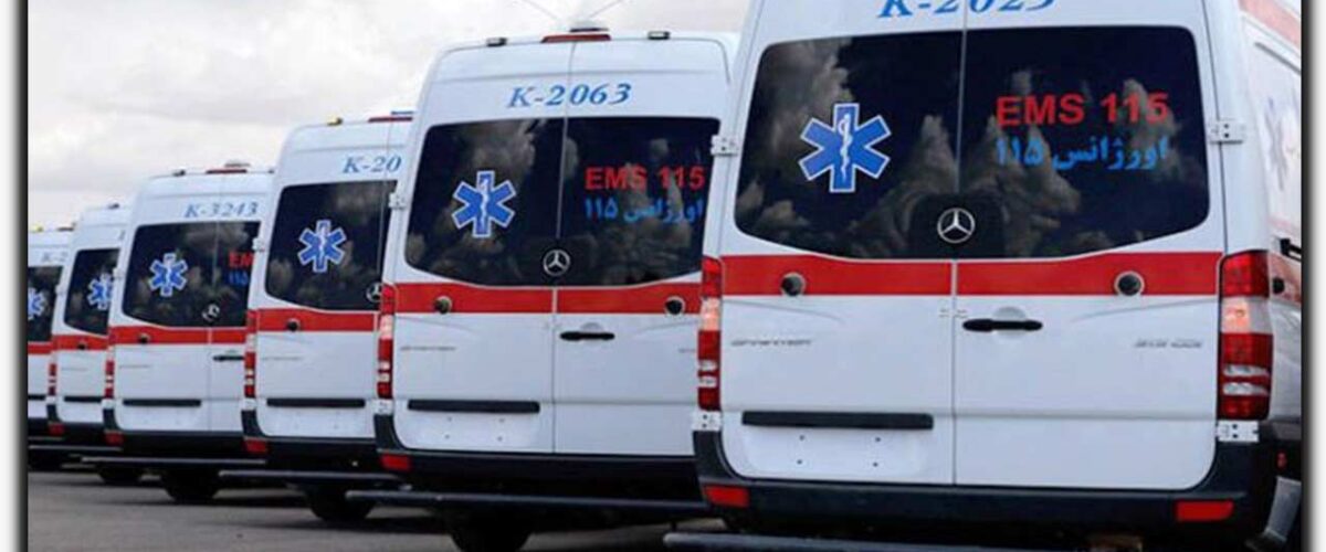 آمبولانس در همدان