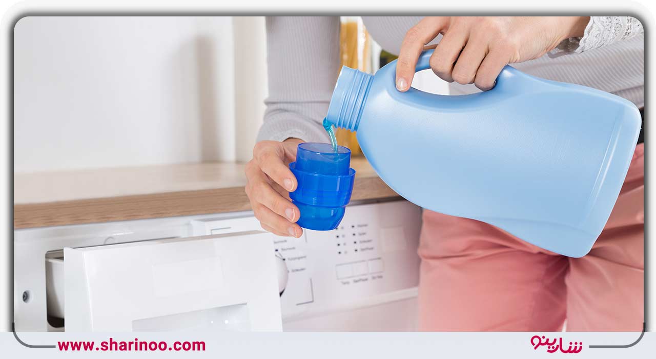 تخلیه نشدن و باقی ماندن مواد شوینده