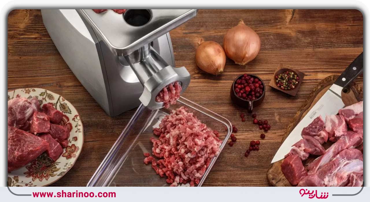 سروصدای زیاد چرخ گوشت