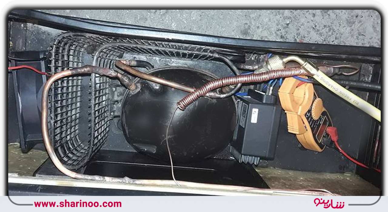 رله اورلود یخچال کامیون