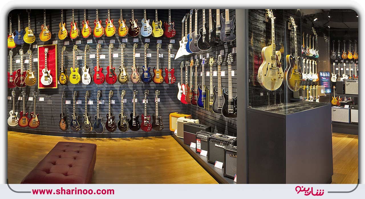 فروشگاه لوازم موسیقی