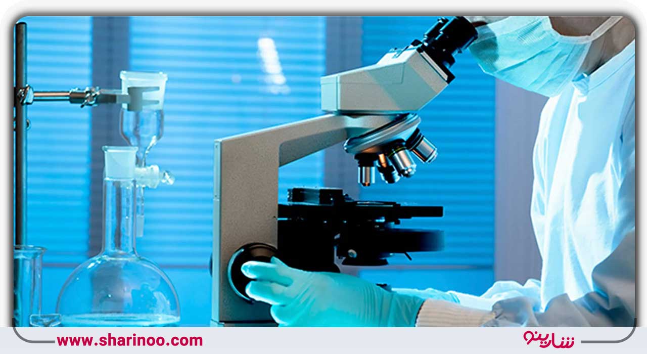 میکروسکوپ مدفوع و کشت