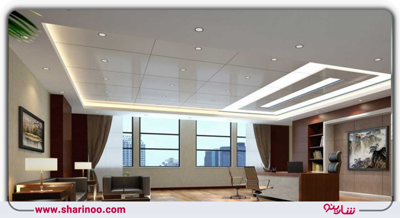 سقف کاذب شیشه‌ای