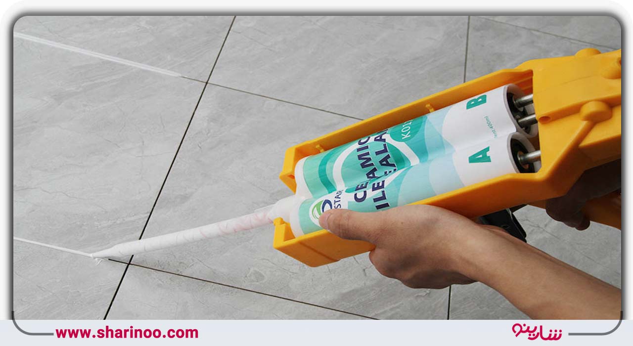 کاشی کاری با چسب در یزد