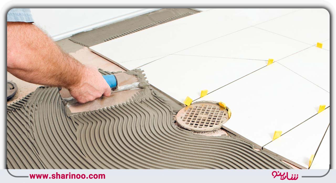 کاشی کاری با ملات در یزد