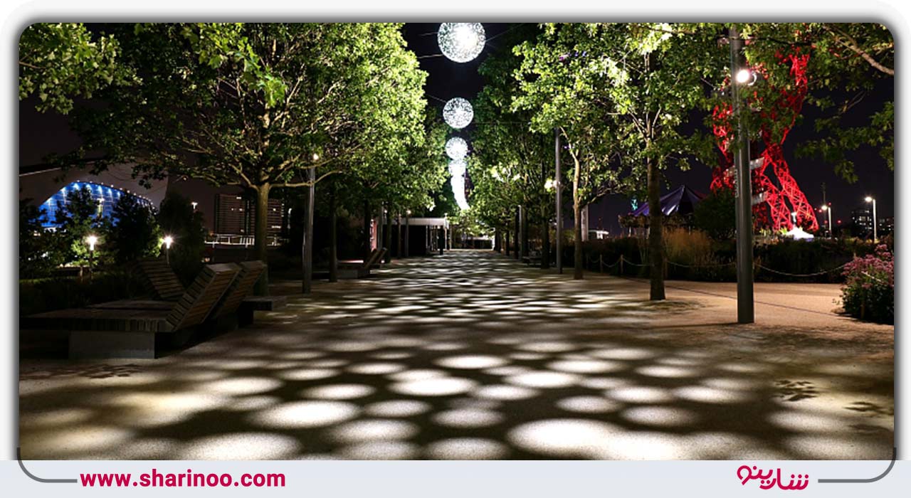 نورپردازی محوطه در یزد