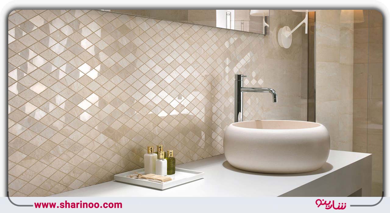 بهترین کاشی کار یزد- کاشی لعاب دار