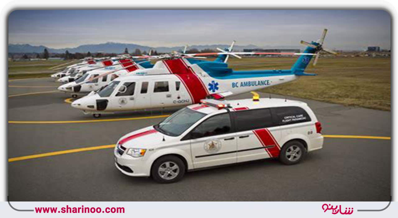 انواع آمبولانس در یزد