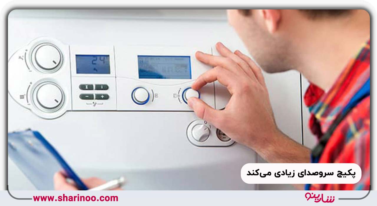 پکیج سروصدای زیادی می‌کند
